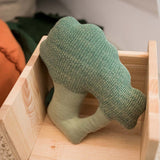 Knitted cushion Brucy the Broccoli - Oli&Carol