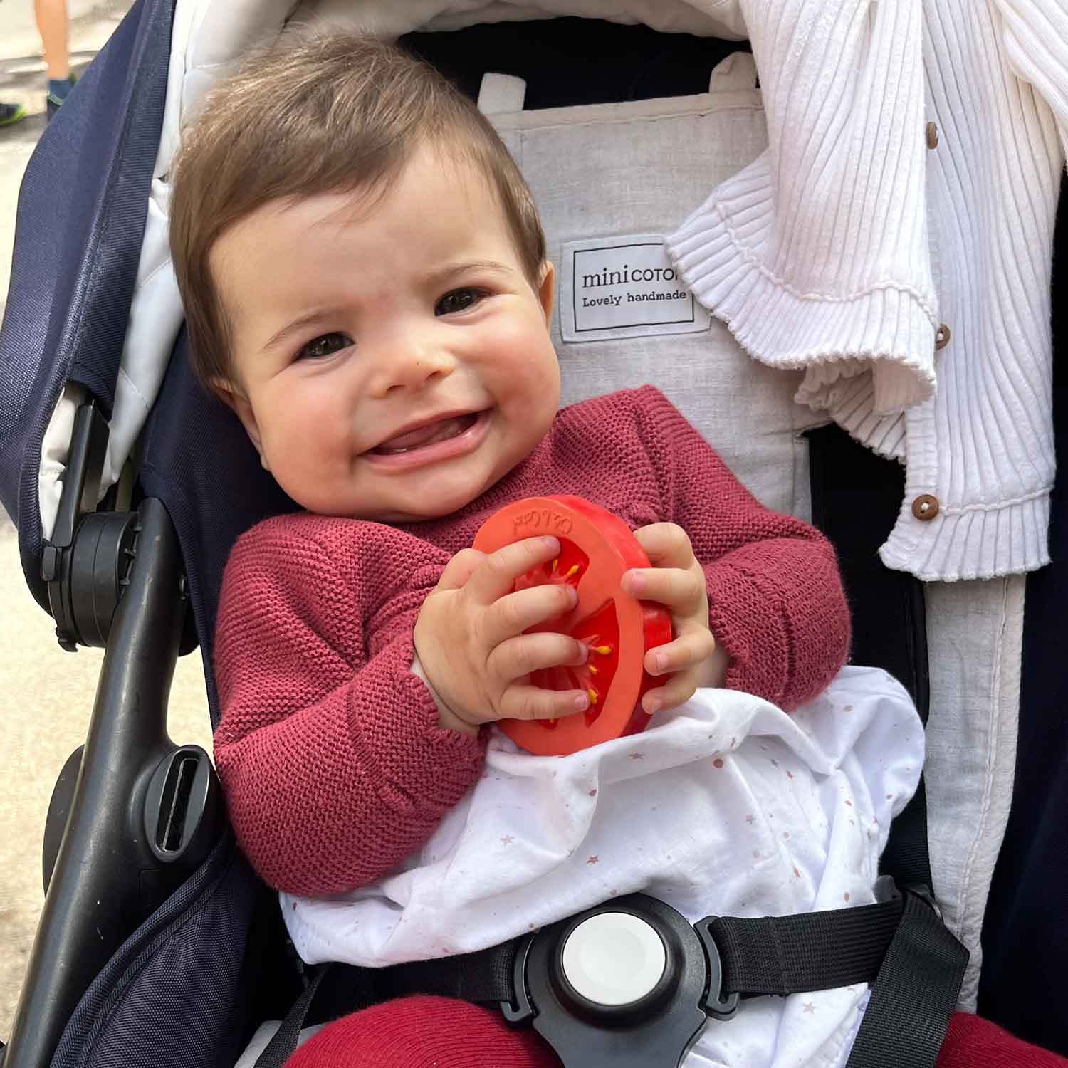 Renato the Tomato Baby Teether - Oli&Carol