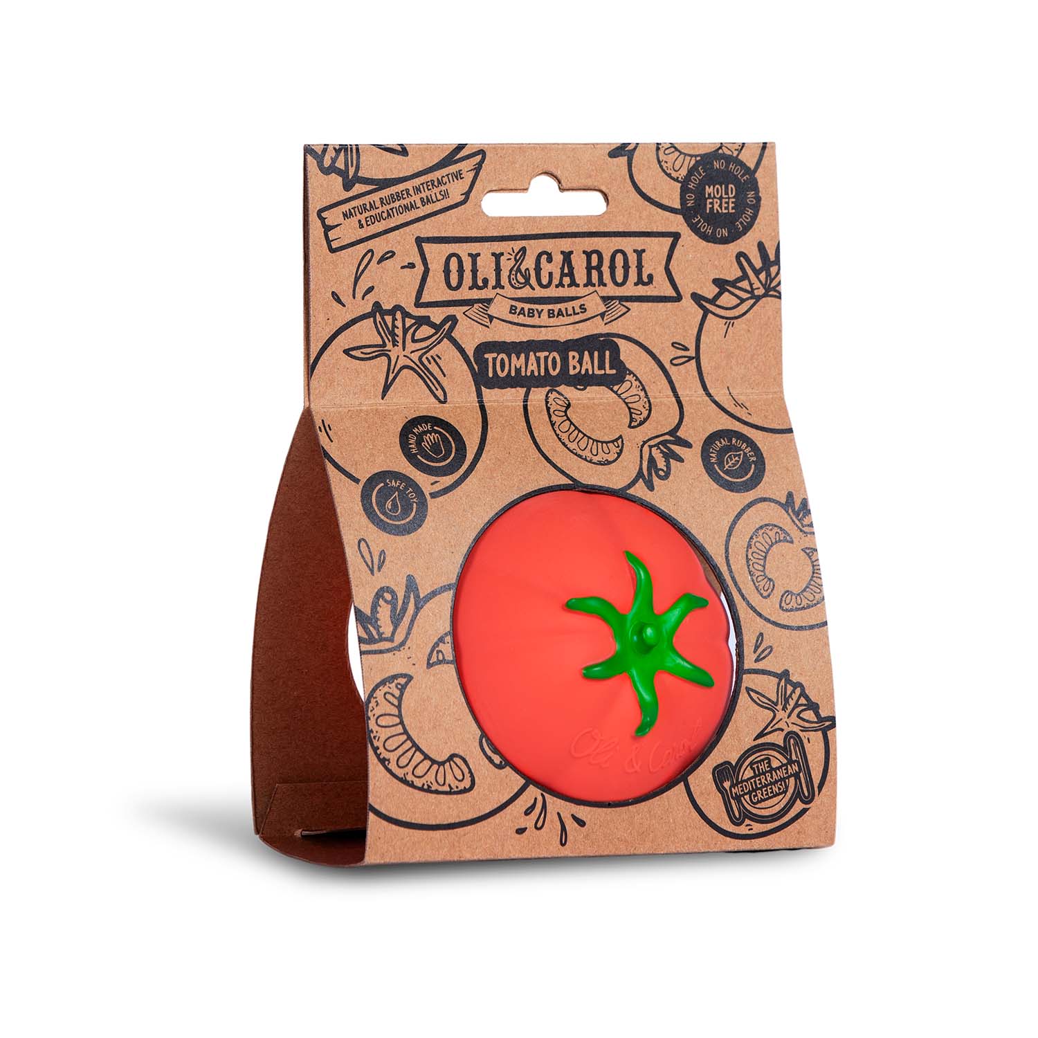 Tomato Cabbage Baby Ball - Oli&Carol