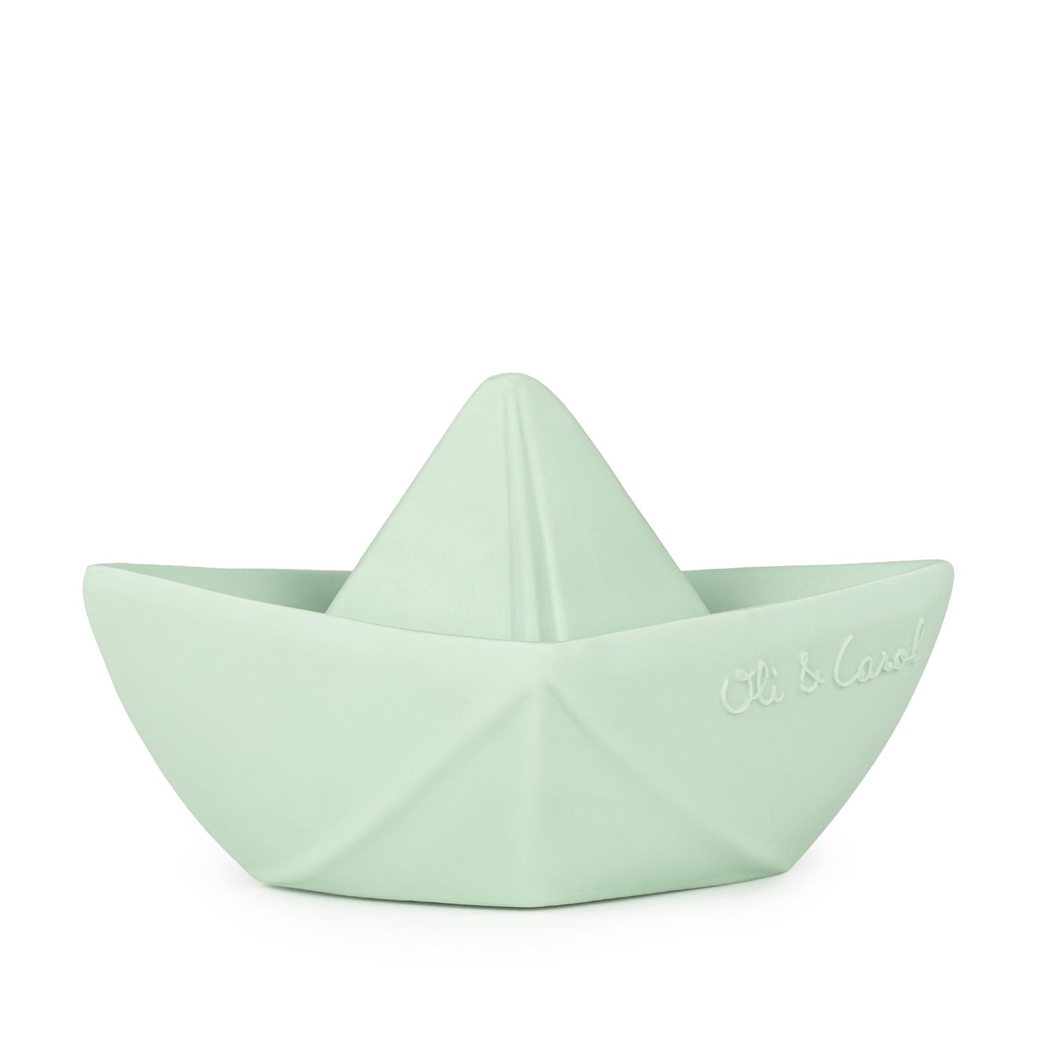 Origami Boat Mint Bath Toy - Oli&Carol