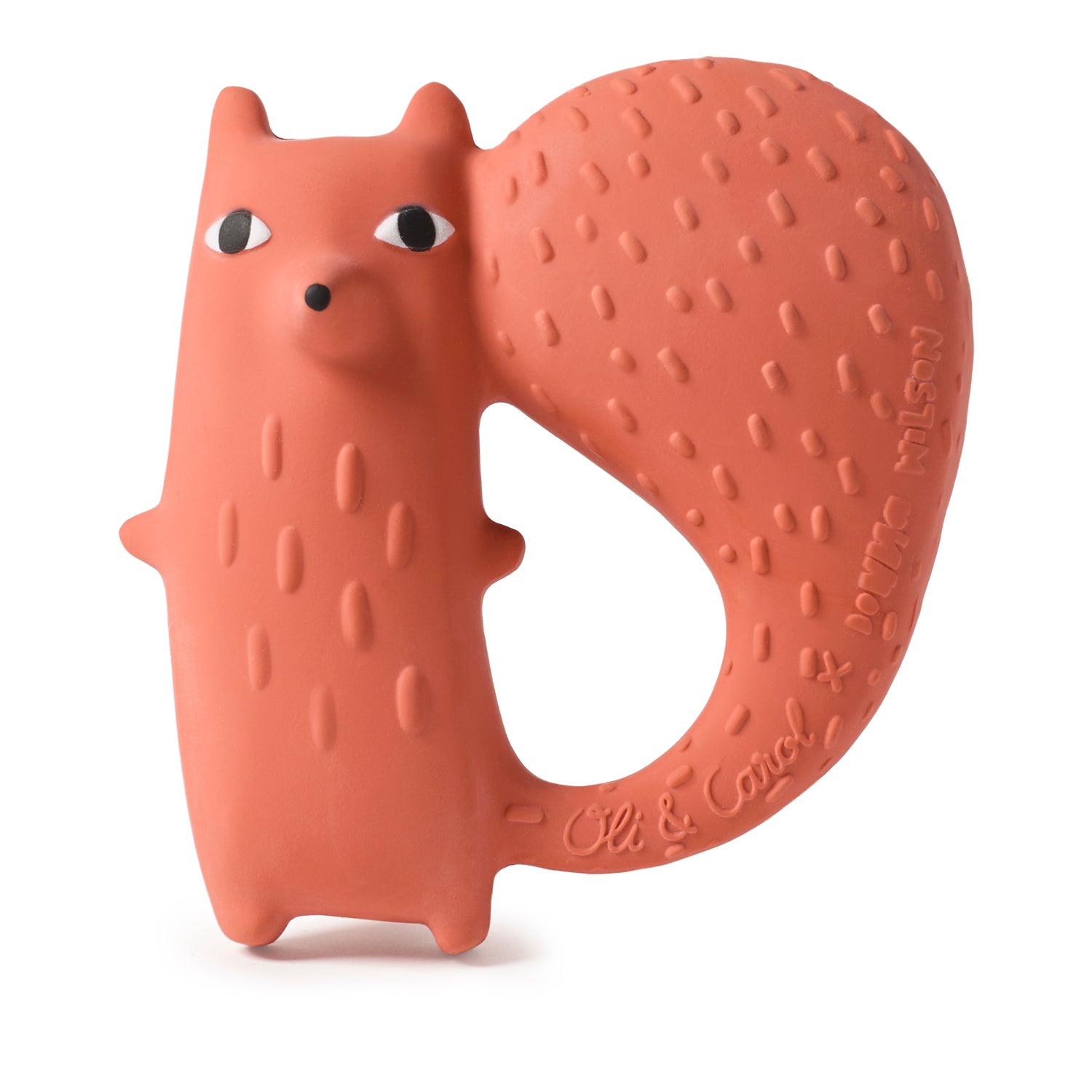 Cyril Squirrel Fox Baby Teether - Oli&Carol