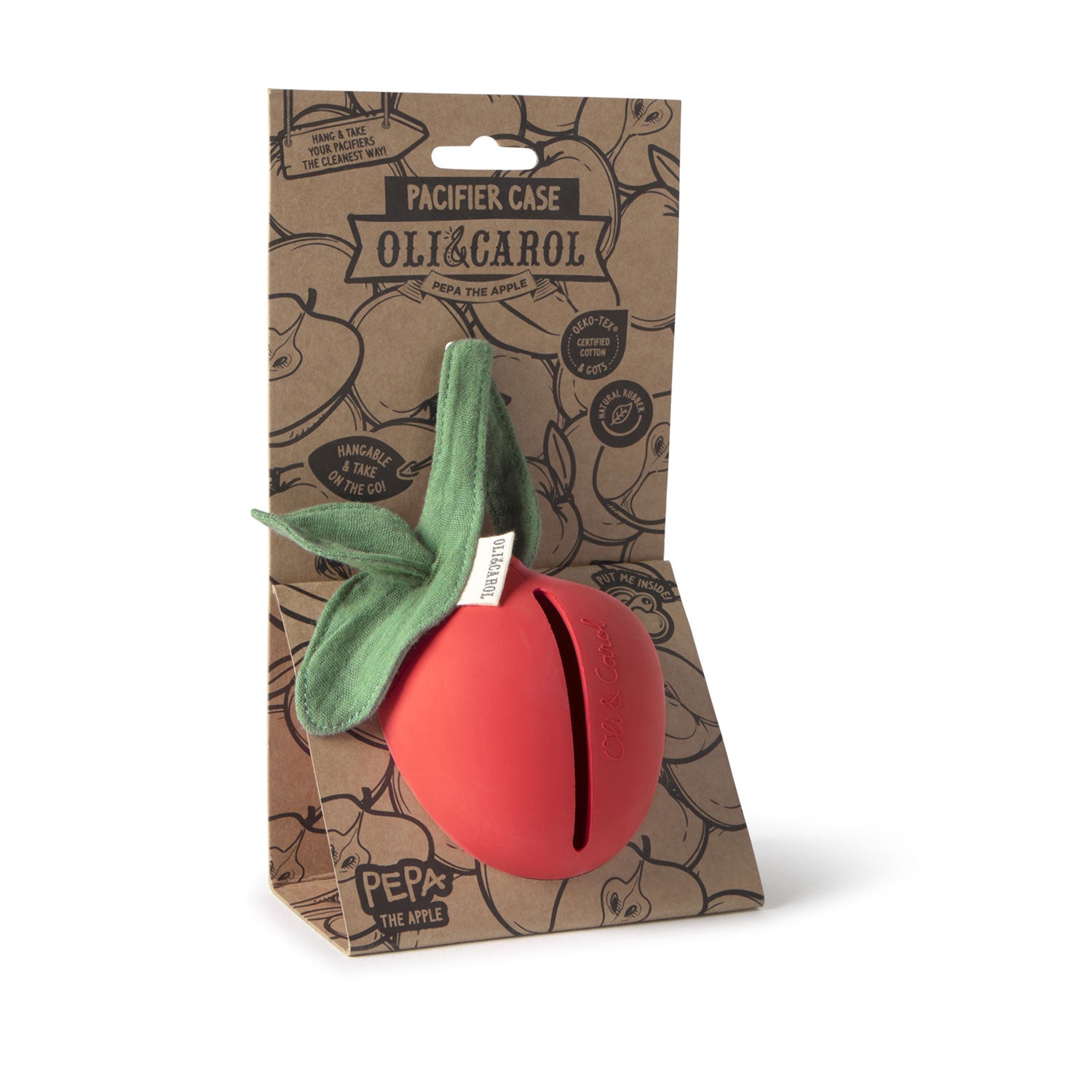 Pepa the Apple Pacifier Case - Oli&Carol