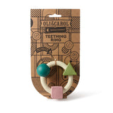 Teething Ring Soft Colors Baby Teether - Oli&Carol