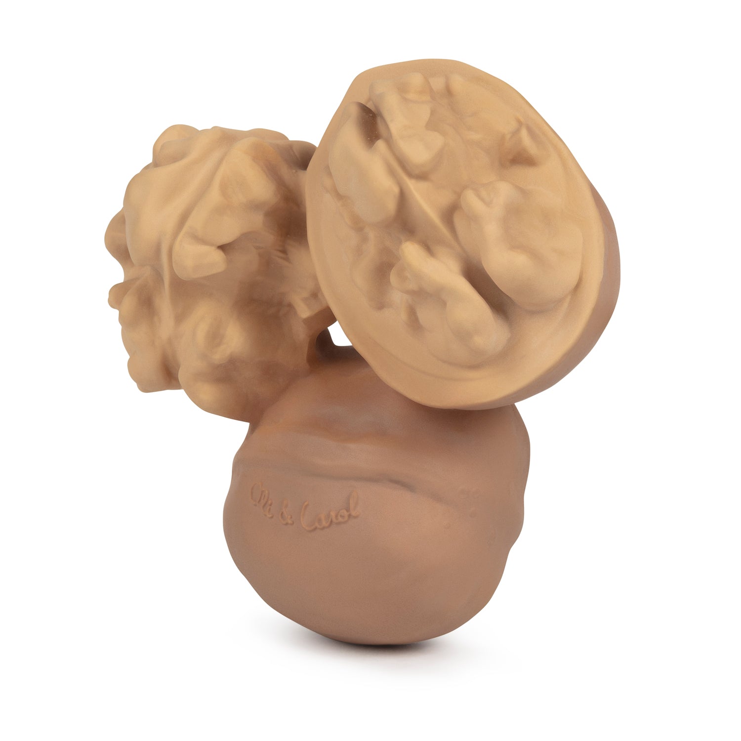 Nutty the Walnut Baby Teether - Oli&Carol