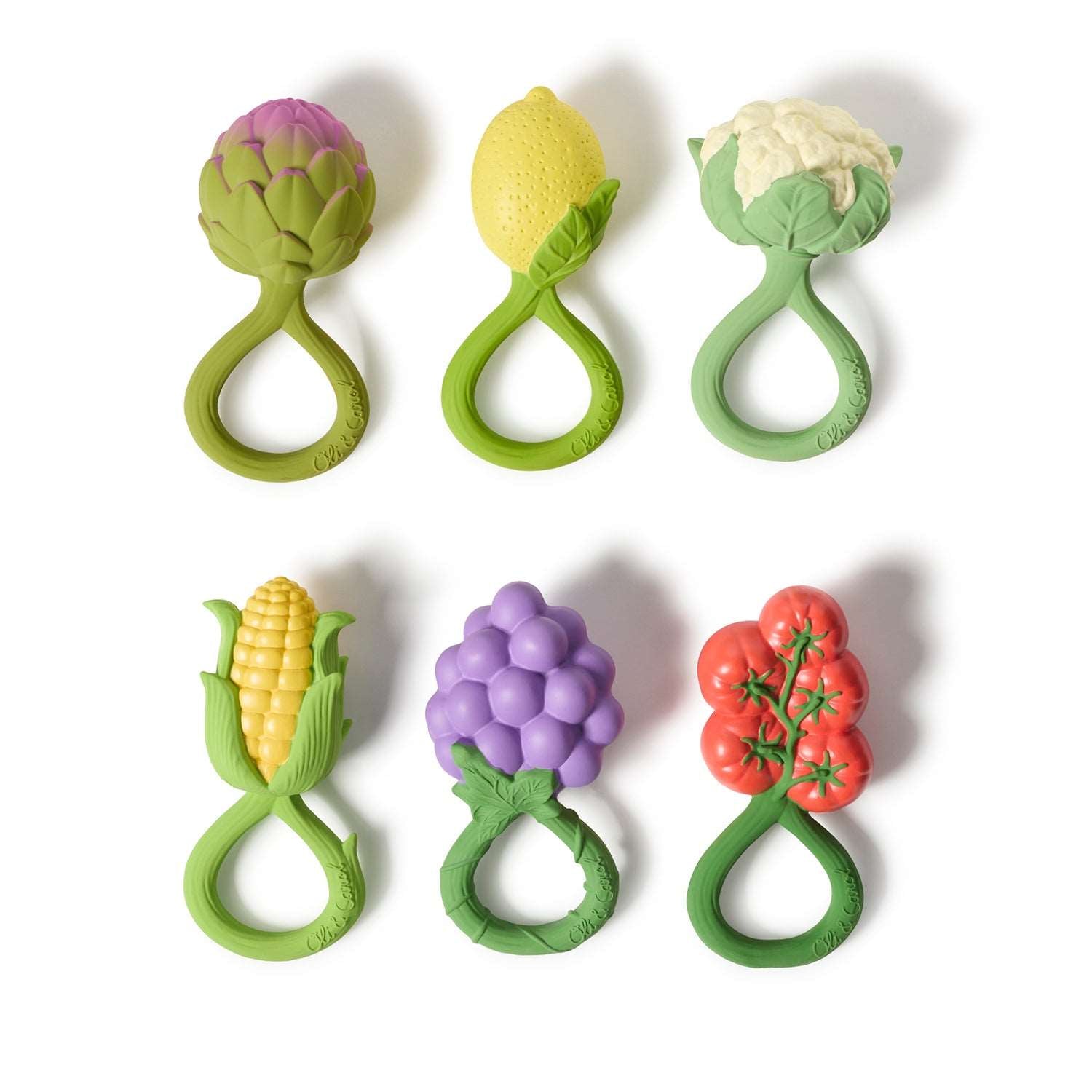 Grape Rattle Toy - Oli&Carol