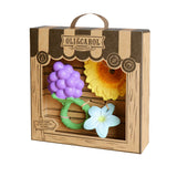 Baby Gift Set Teether + Rattle + Mini Teether - Oli&Carol