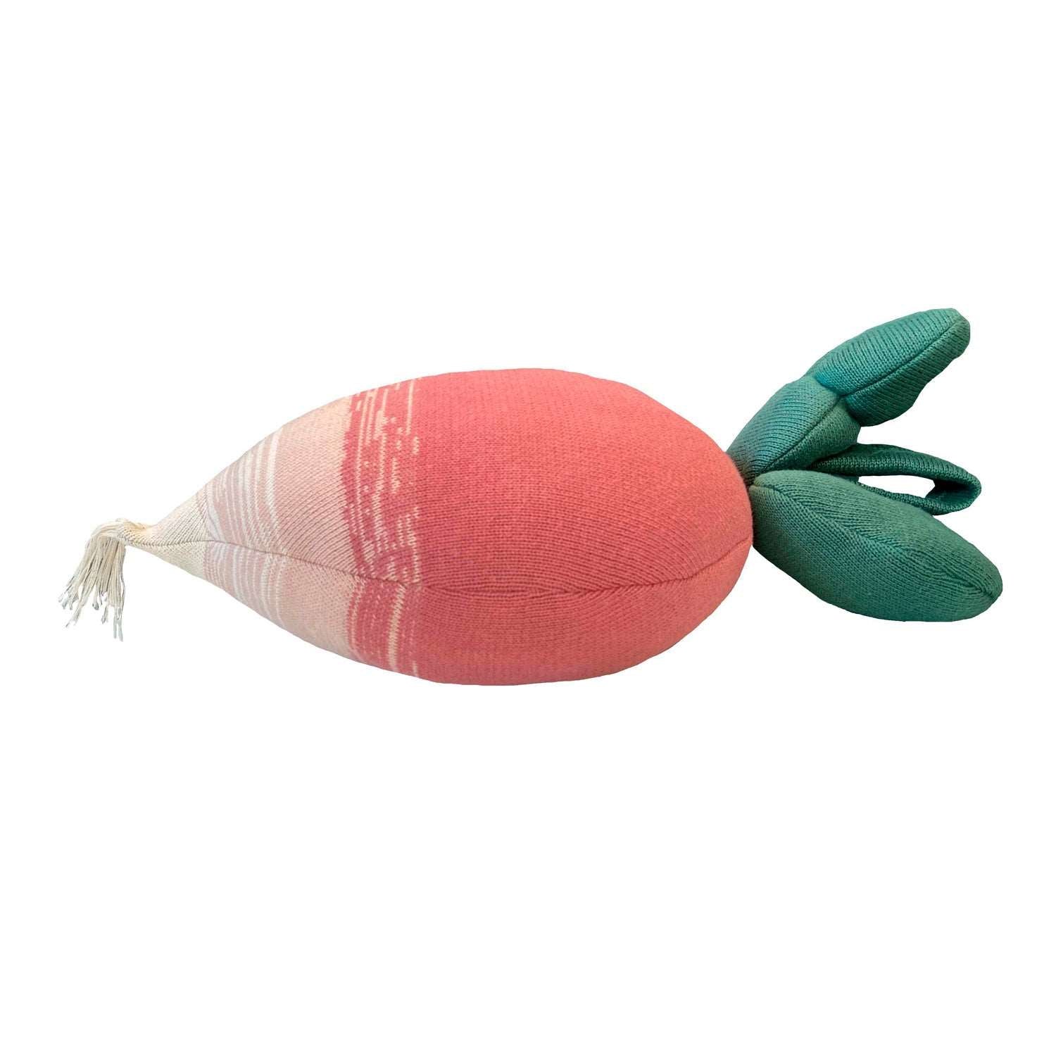 Knitted cushion Ramona the Radish - Oli&Carol