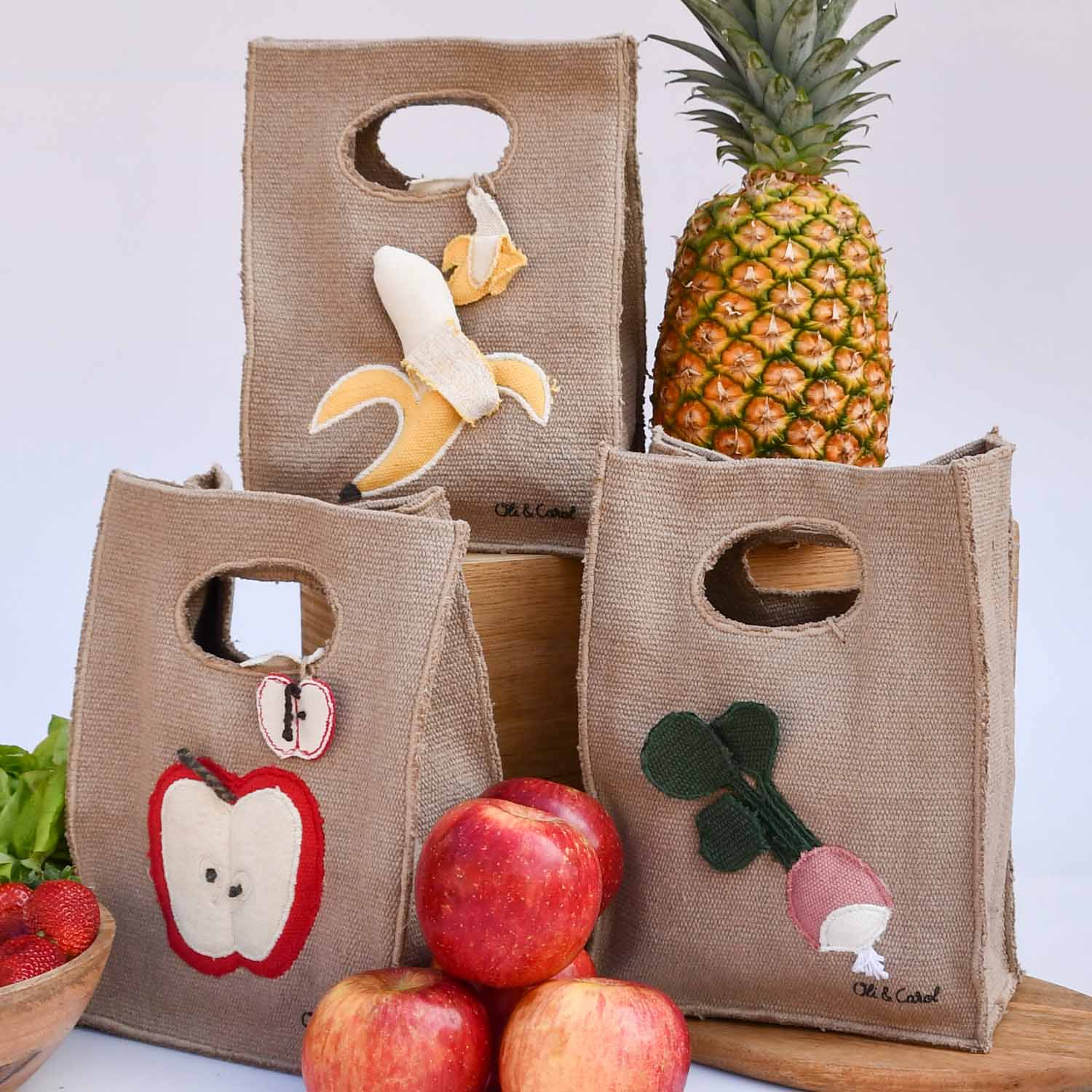 Pepita the Apple Lunch Bag - Oli&Carol