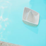 Origami Boat White Bath Toy - Oli&Carol