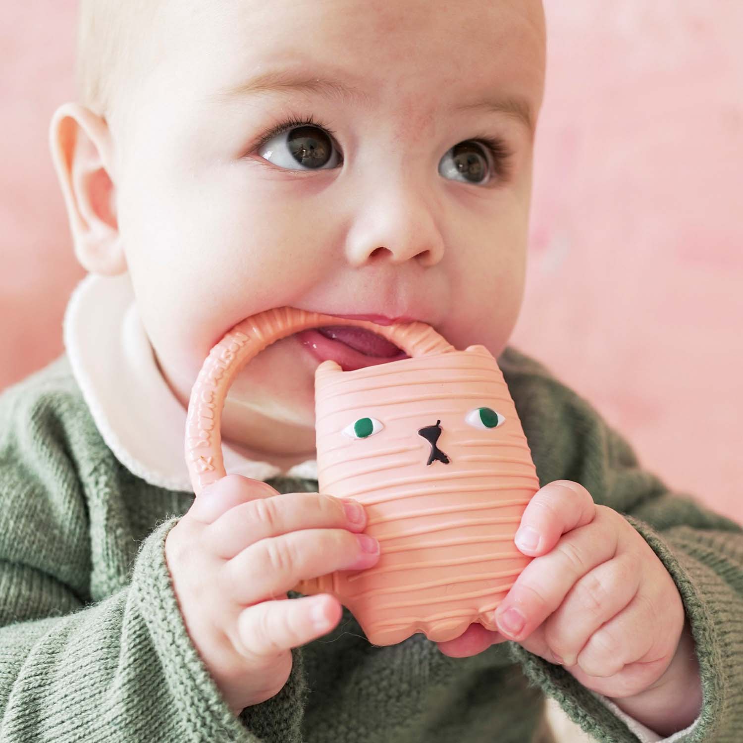 Ginge Cat Baby Teether - Oli&Carol