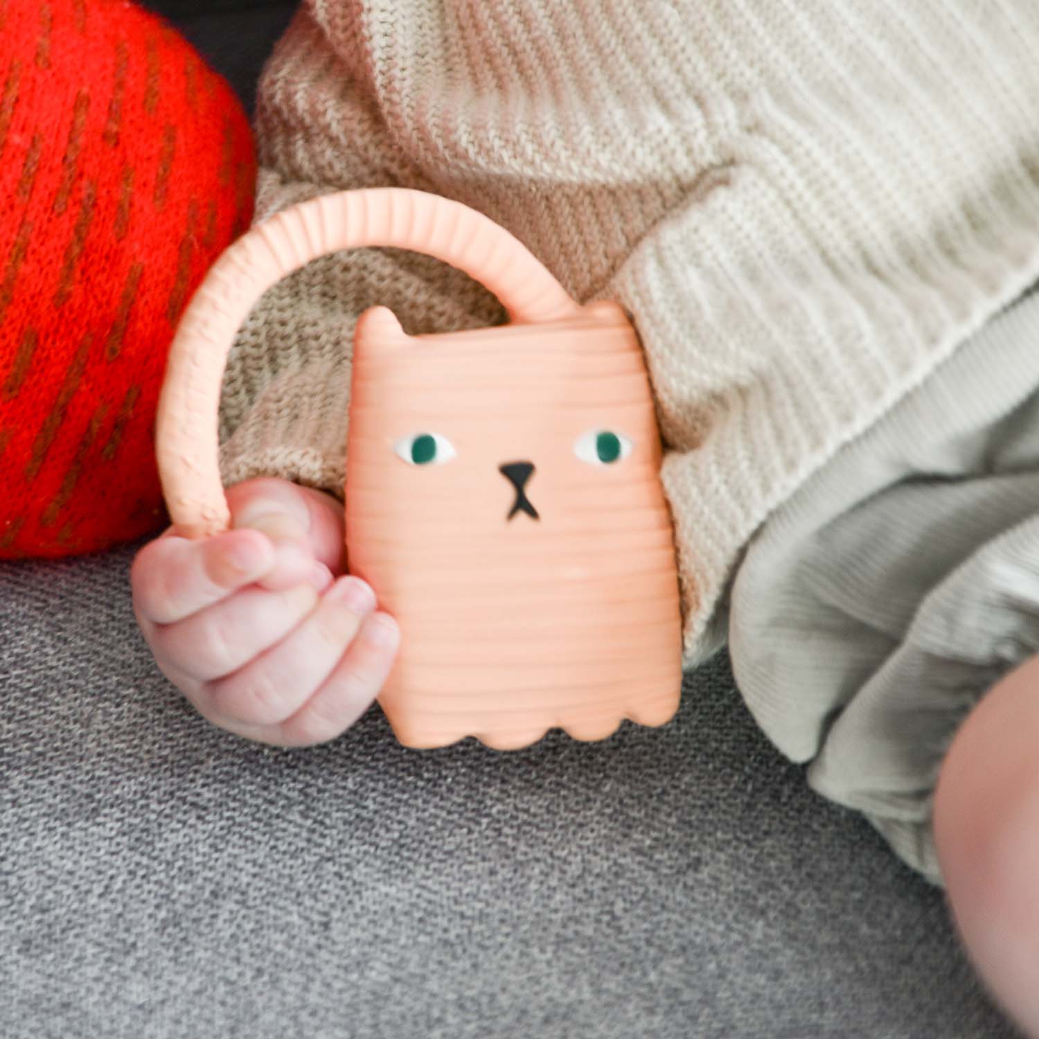 Ginge Cat Baby Teether - Oli&Carol