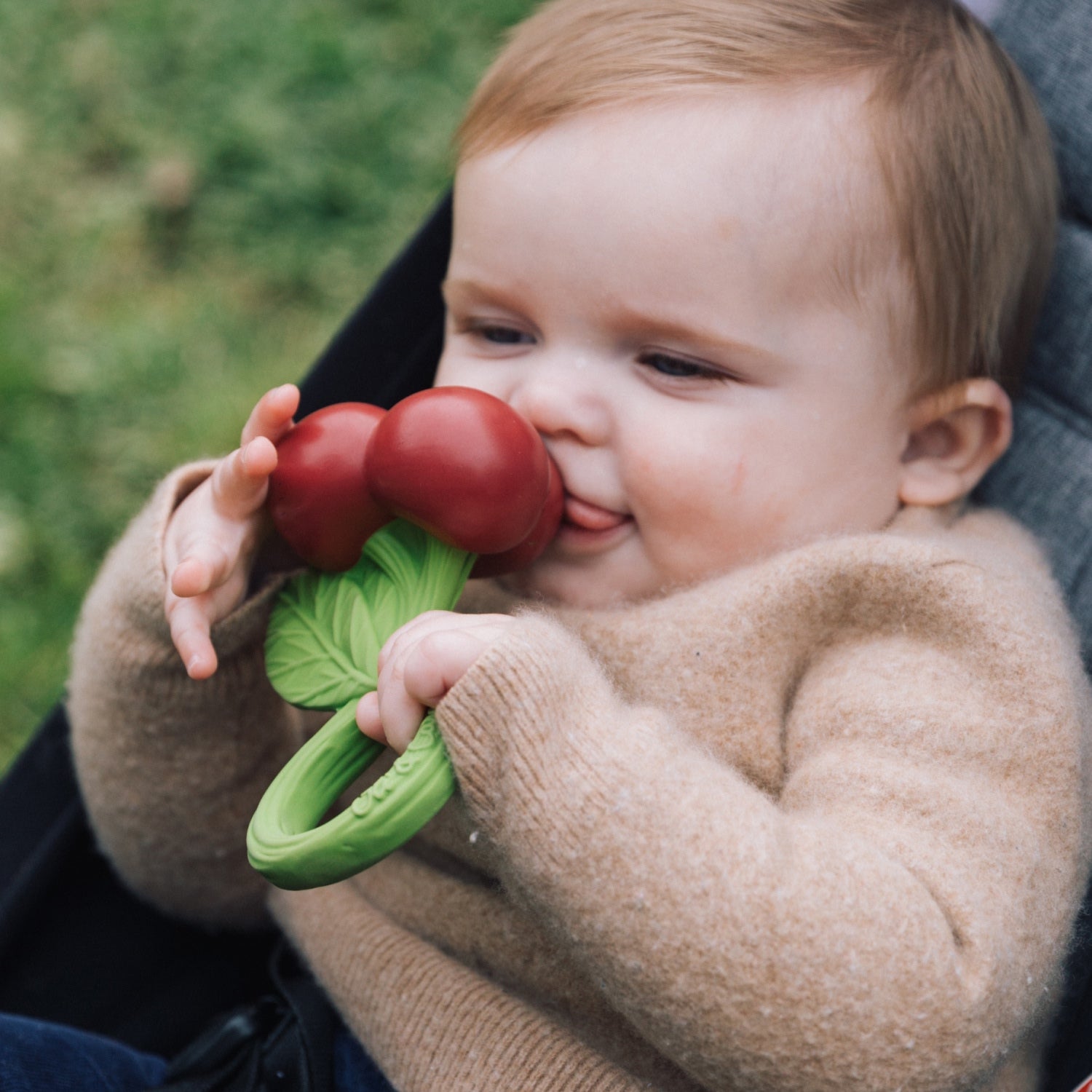 Cherry Rattle Toy - Oli&Carol