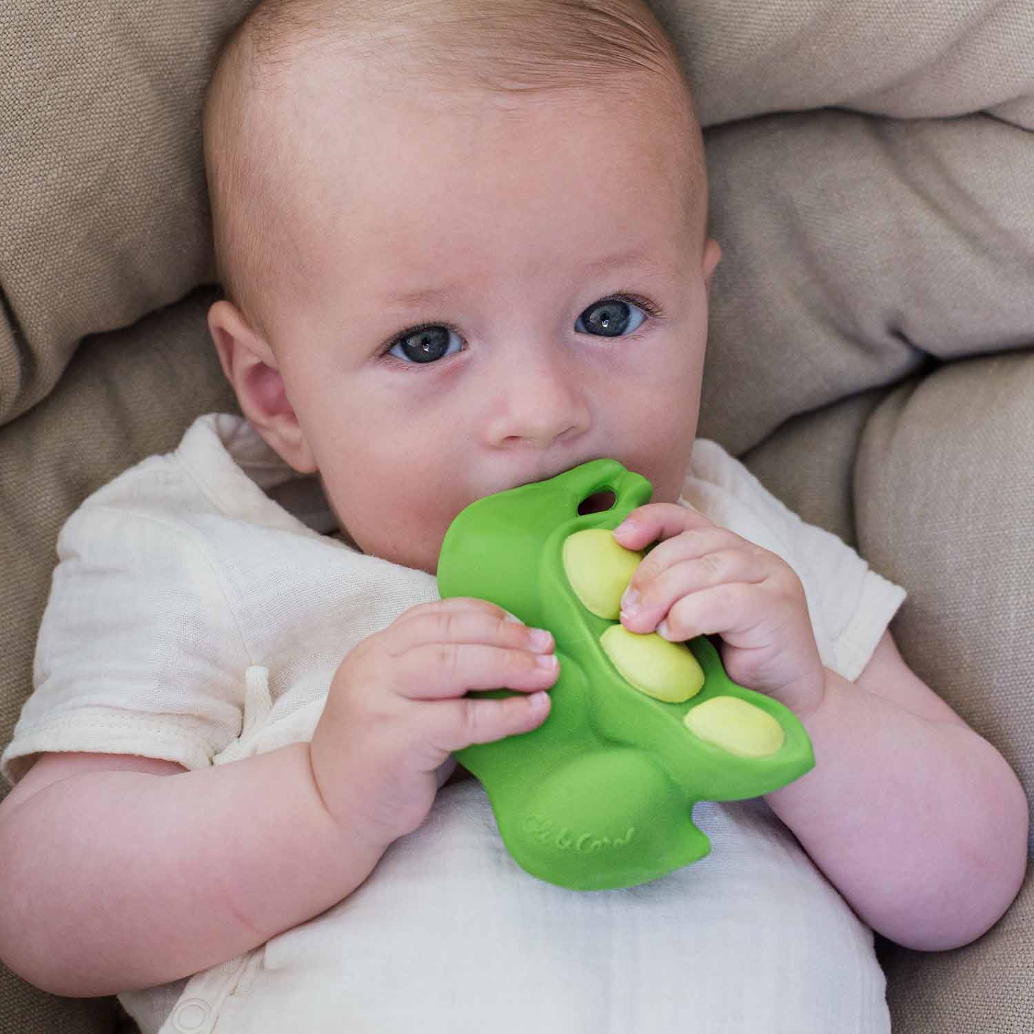 Keiko the Edamame Baby Teether - Oli&Carol