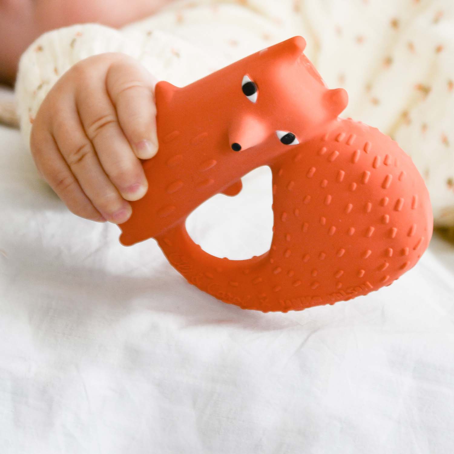 Cyril Squirrel Fox Baby Teether - Oli&Carol