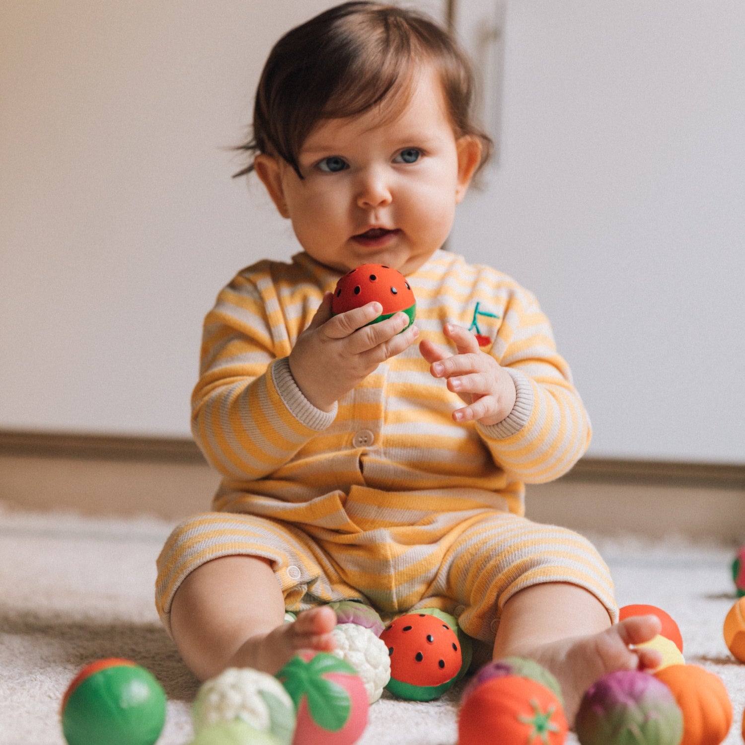 Fruit Salad Baby Sensory Balls - Oli&Carol