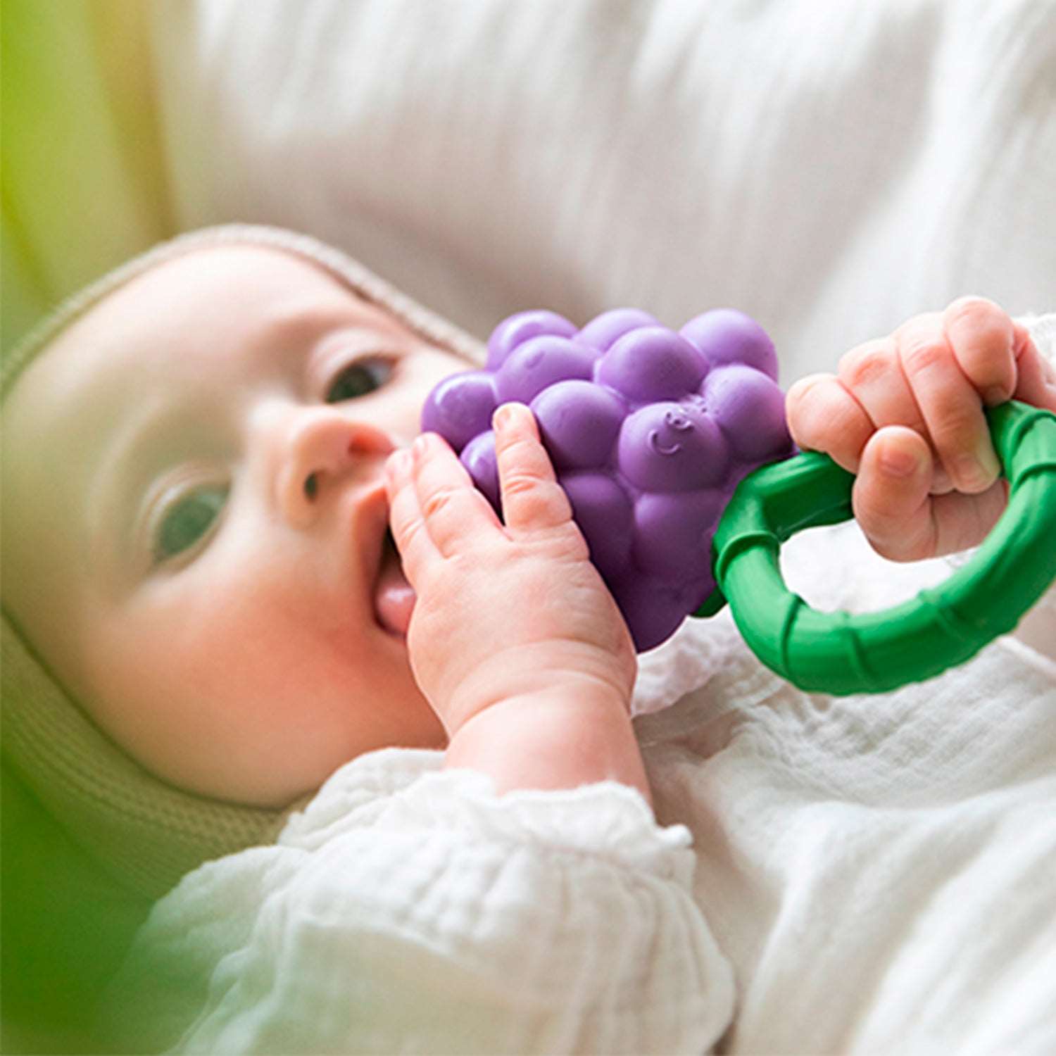 Baby Gift Set Teether + Rattle + Mini Teether - Oli&Carol