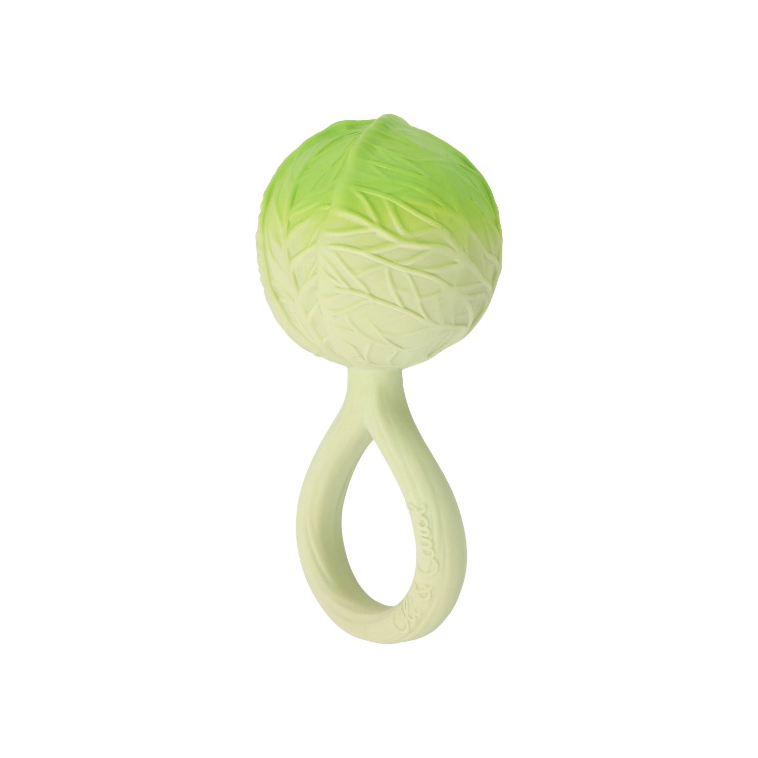 Green Cabbage Rattle Toy - Oli&Carol