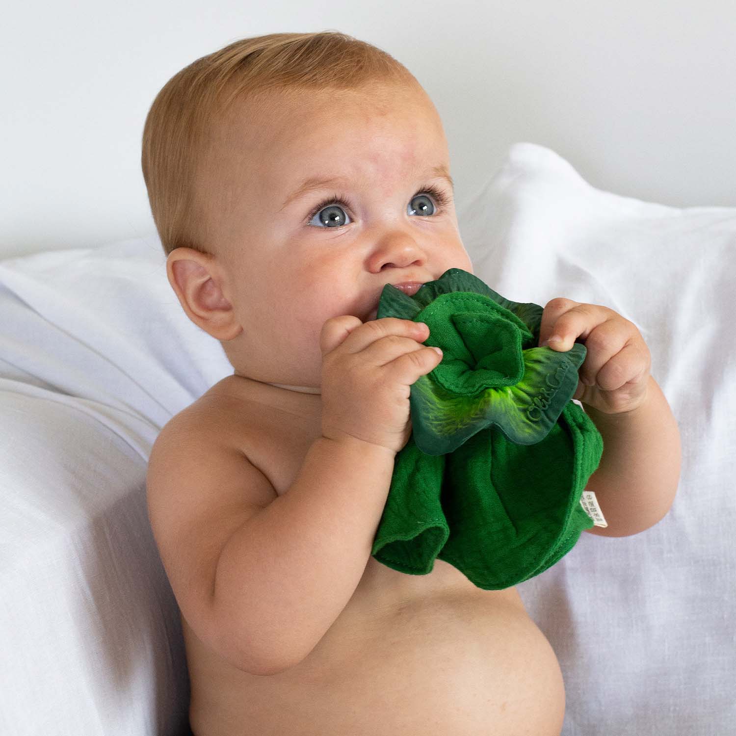 Kendall the Kale Mini Doudou-Teether - Oli&Carol