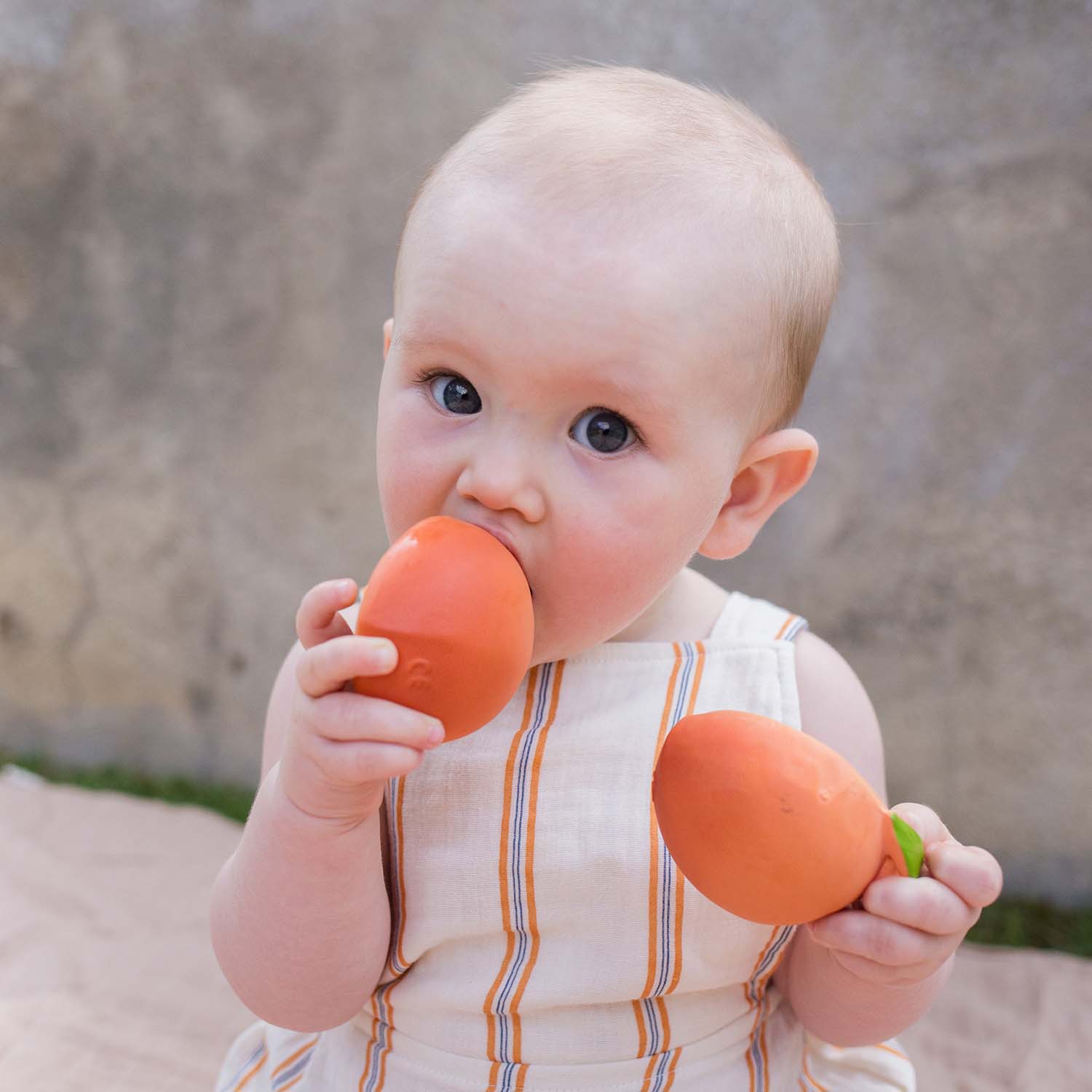 Palm Peach Baby Teether - Oli&Carol