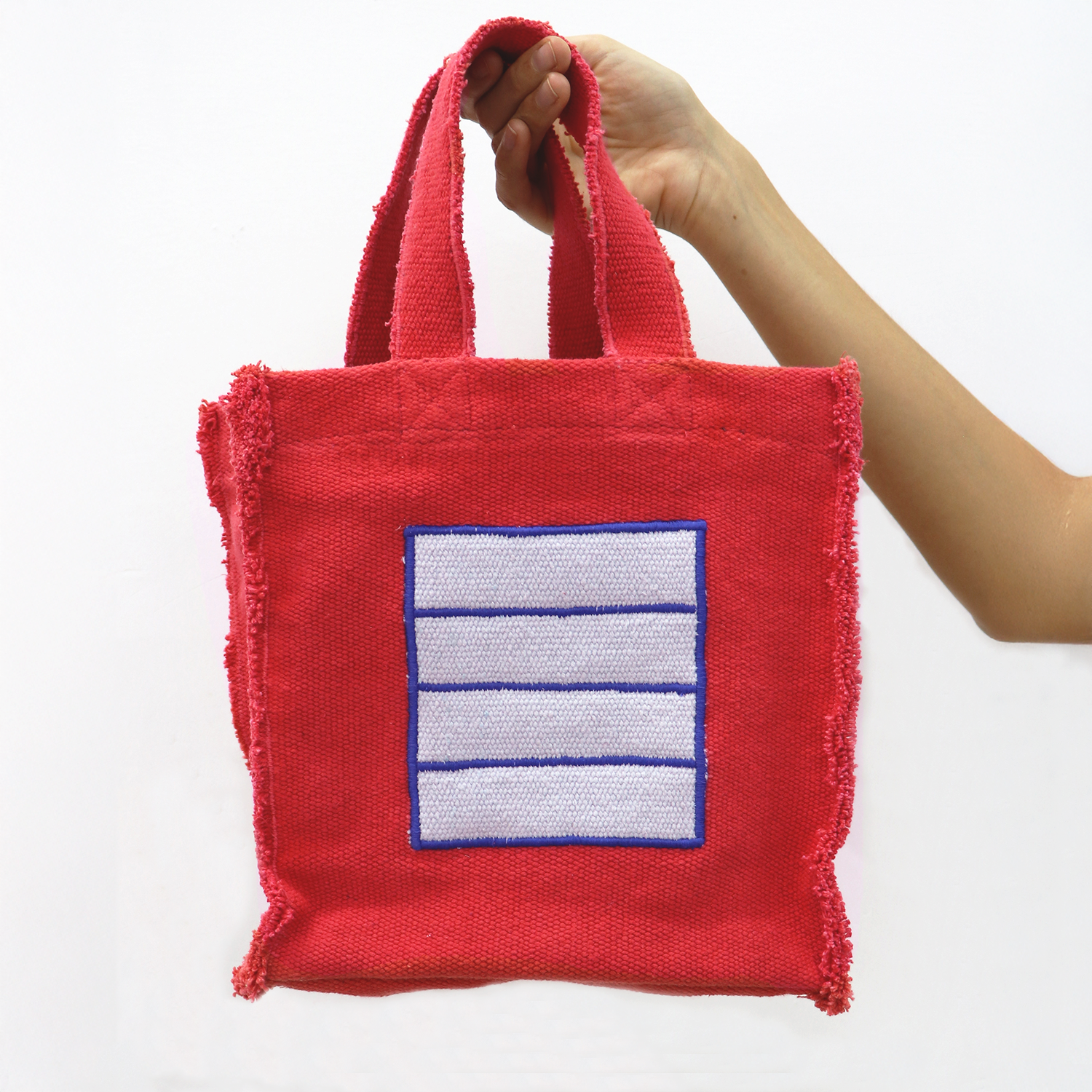 Fabric Handbag Red Cell - Oli&Carol