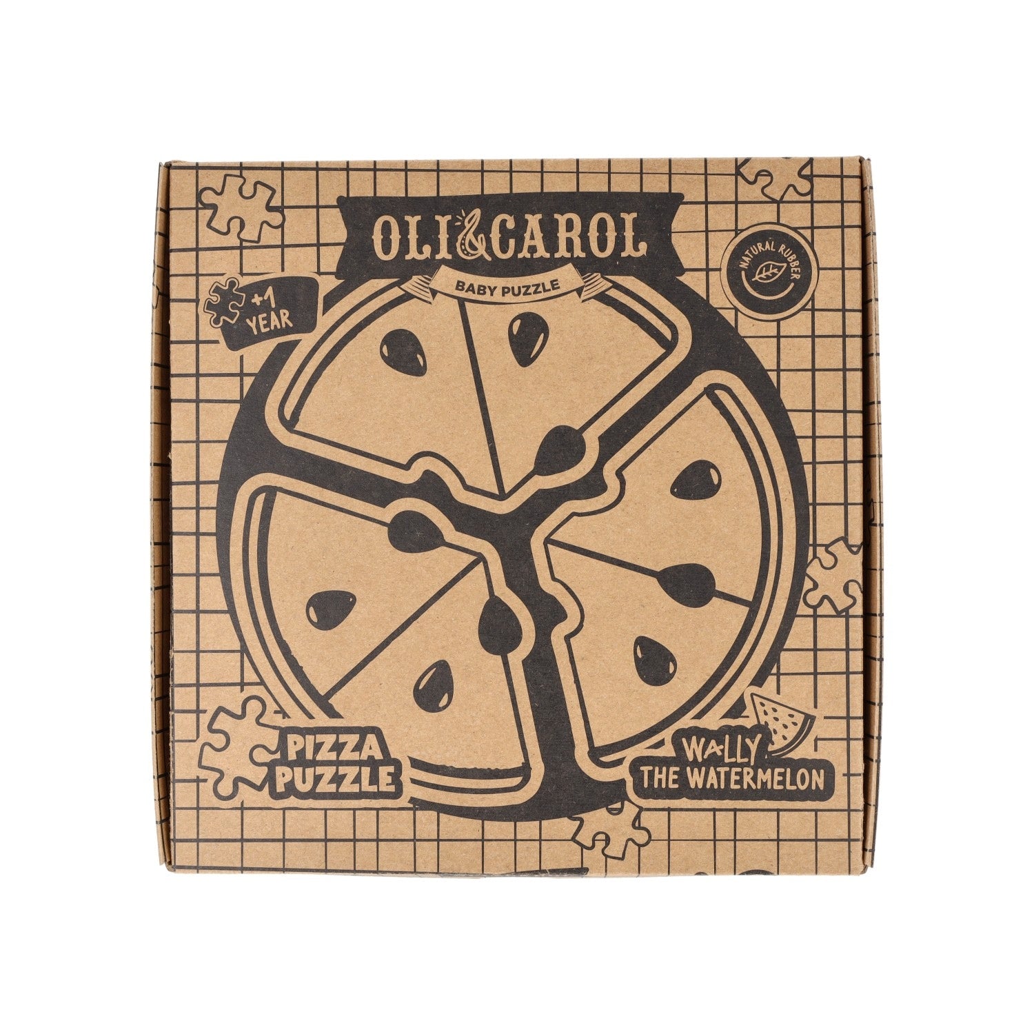 Wally the Watermelon Pizza Baby Puzzle - Oli&Carol