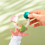 Teething Ring Soft Colors Baby Teether - Oli&Carol