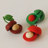 Cherry Stacking Toy & Rattle Ball - Oli&Carol
