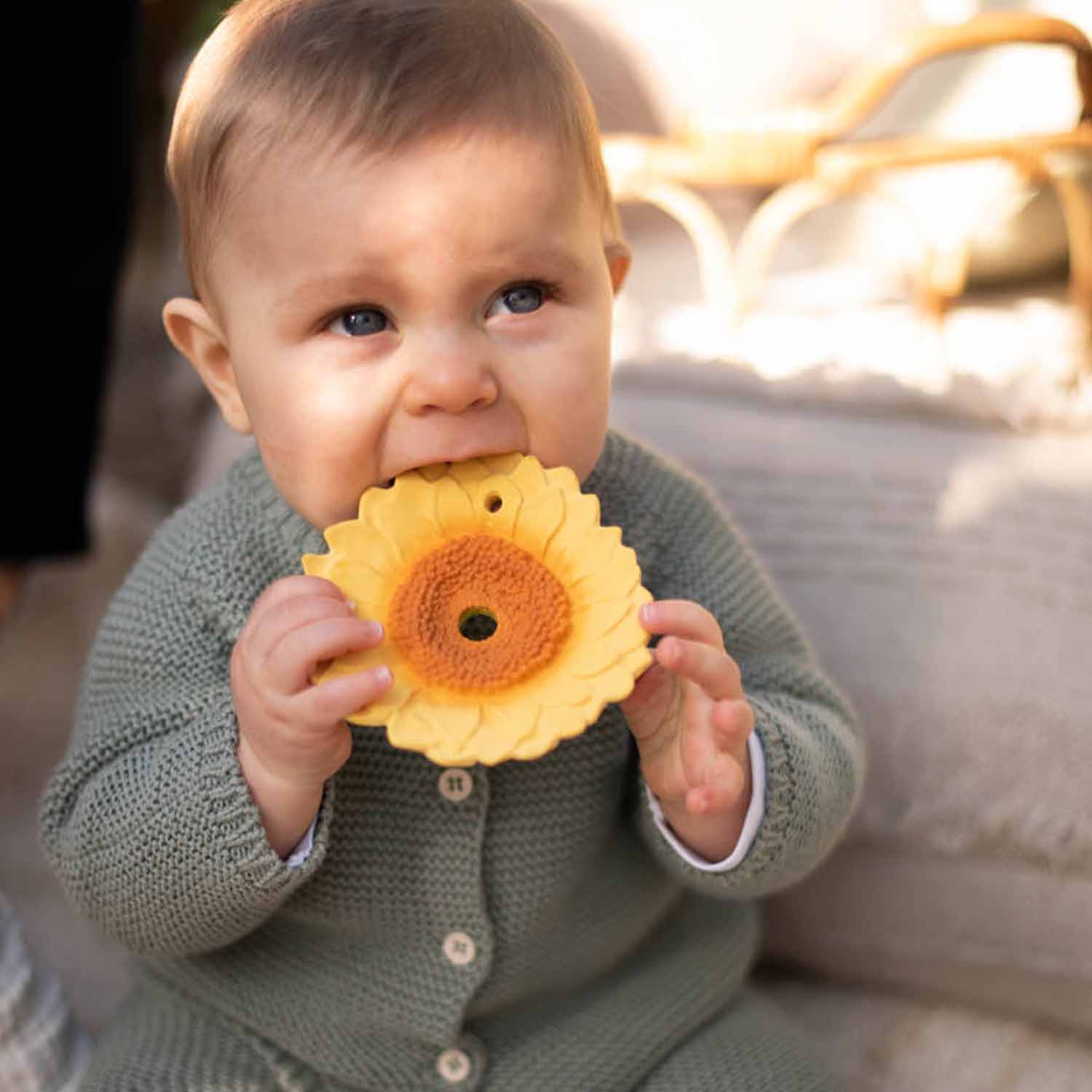 Sun the Sunflower Baby Teether - Oli&Carol