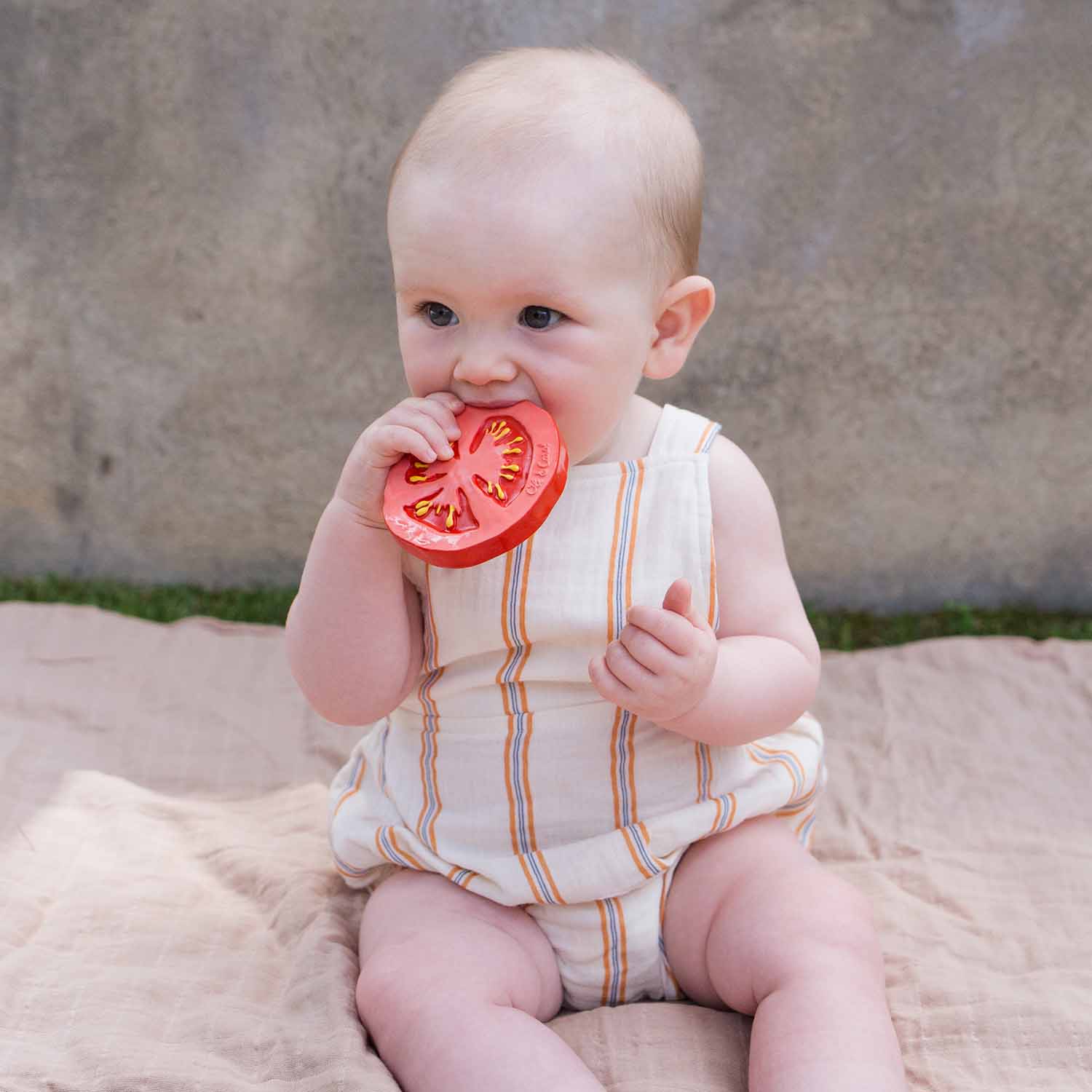 Renato the Tomato Baby Teether - Oli&Carol