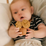 Nutty the Walnut Baby Teether - Oli&Carol