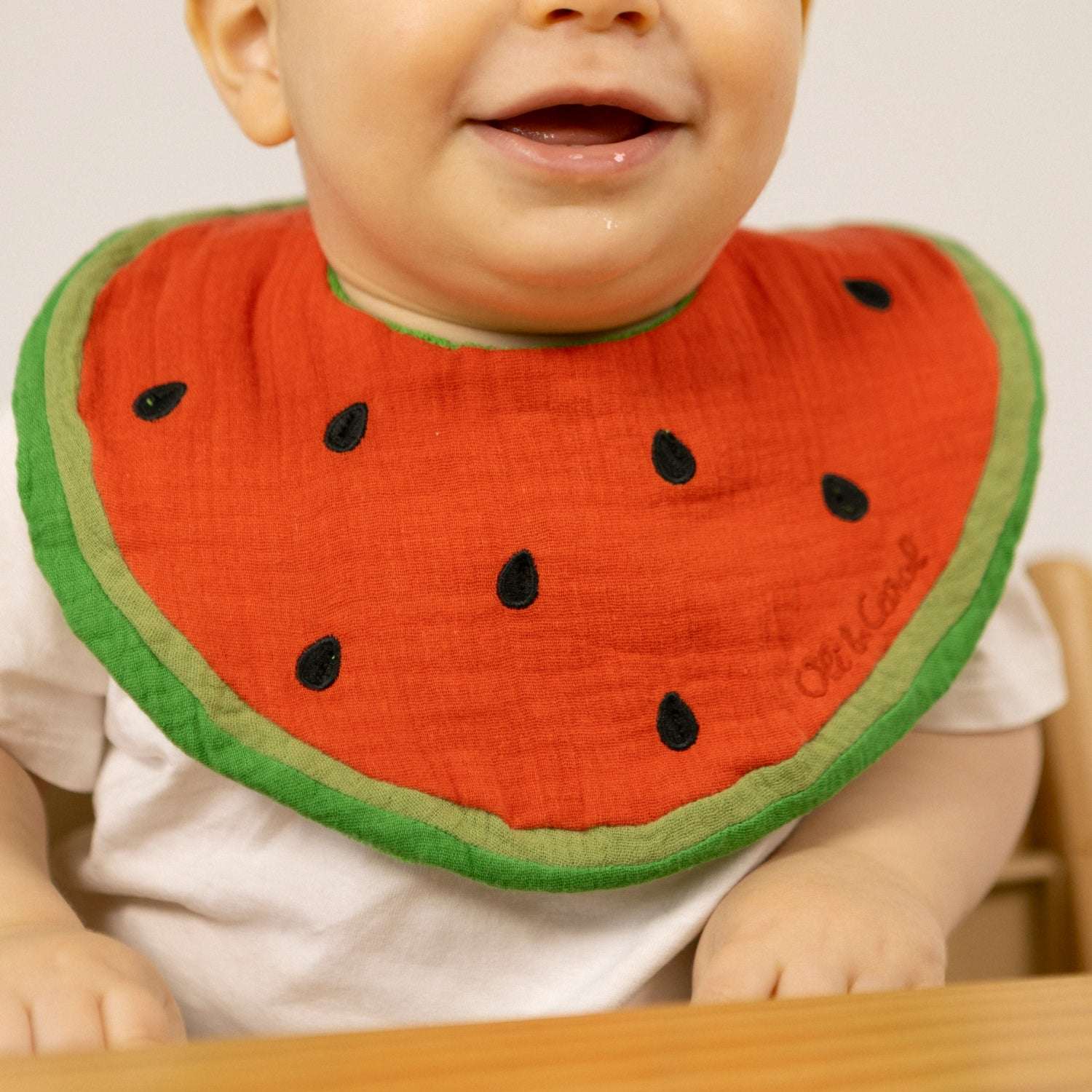 Wally The Watermelon Bib - Oli&Carol