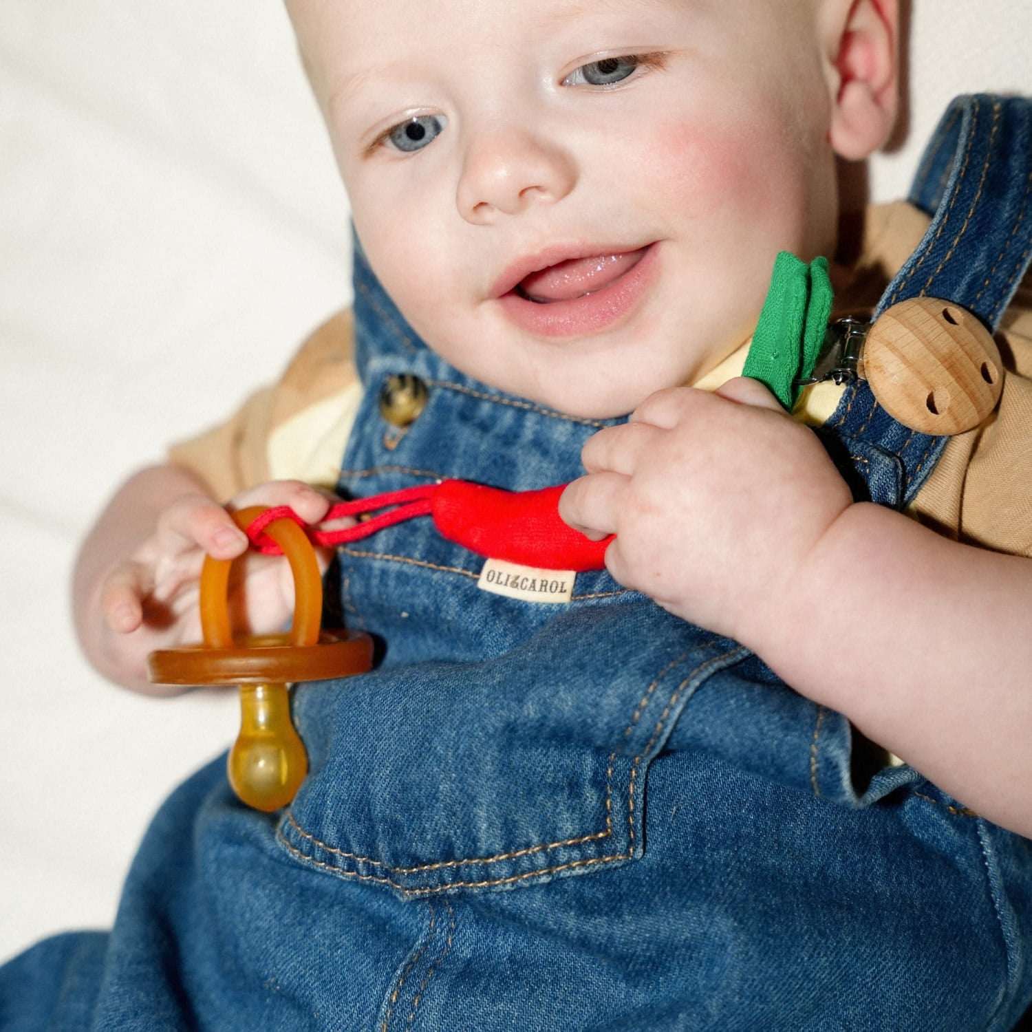 Hot & Crunchy Pacifier Clips Set - Oli&Carol