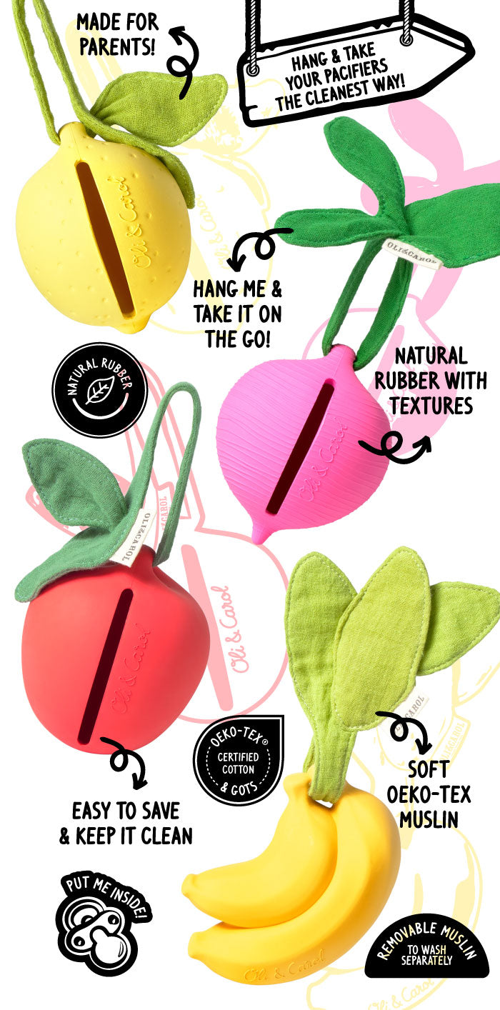 Pacifier Cases | Oli&Carol