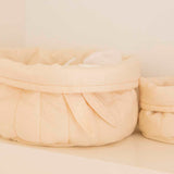 Set of two quilted baskets natural - Oli&Carol