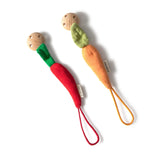 Hot & Crunchy Pacifier Clips Set
