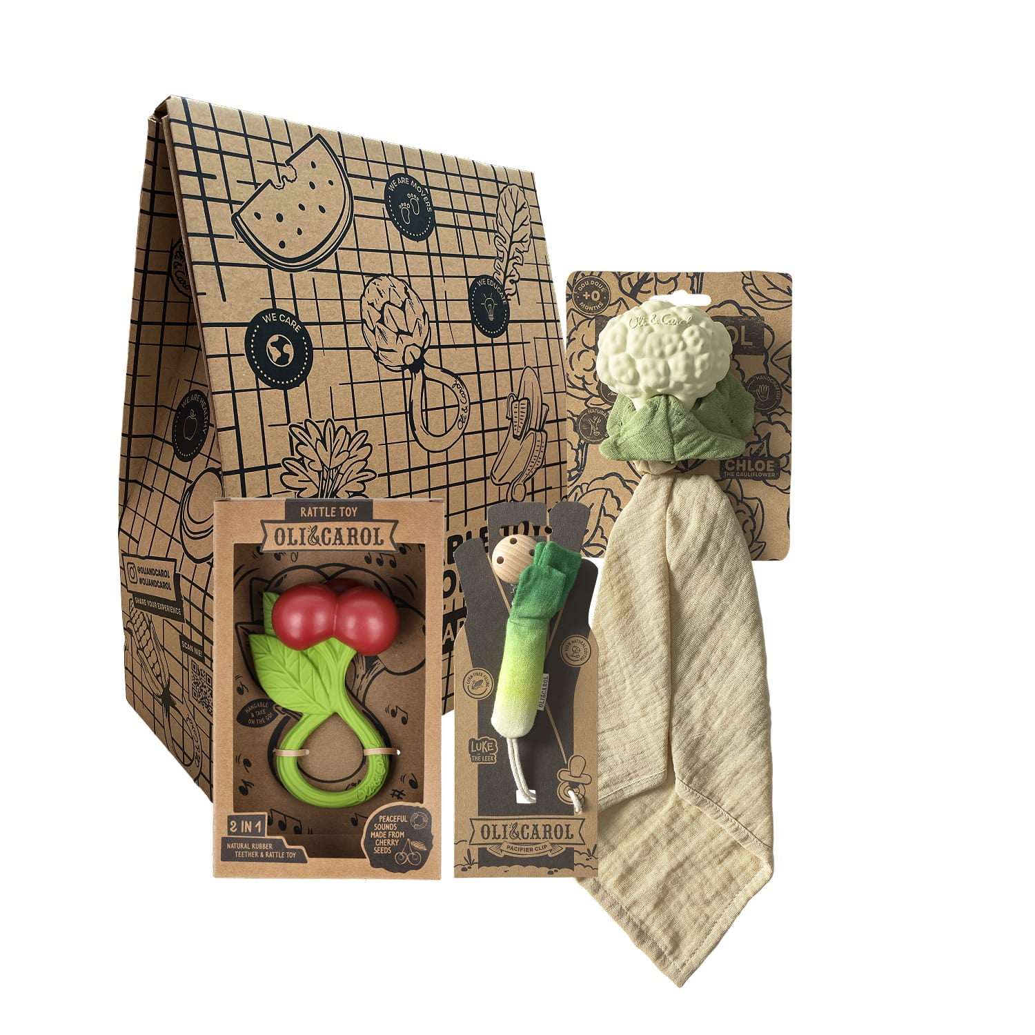 The Snuggle Squad Newborn Gift Set - Oli&Carol
