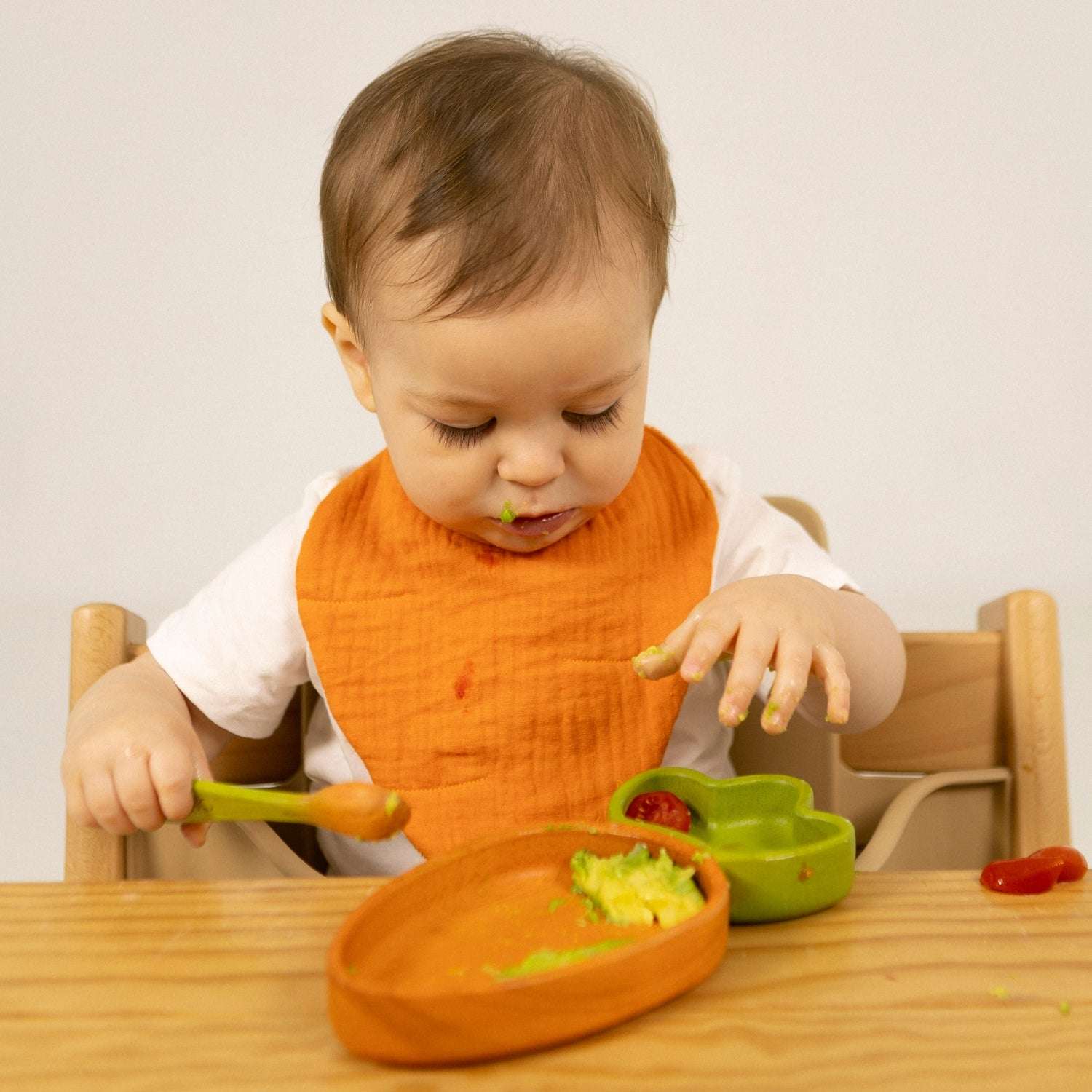 Cathy the Carrot Plate & Spoon Set - Oli&Carol