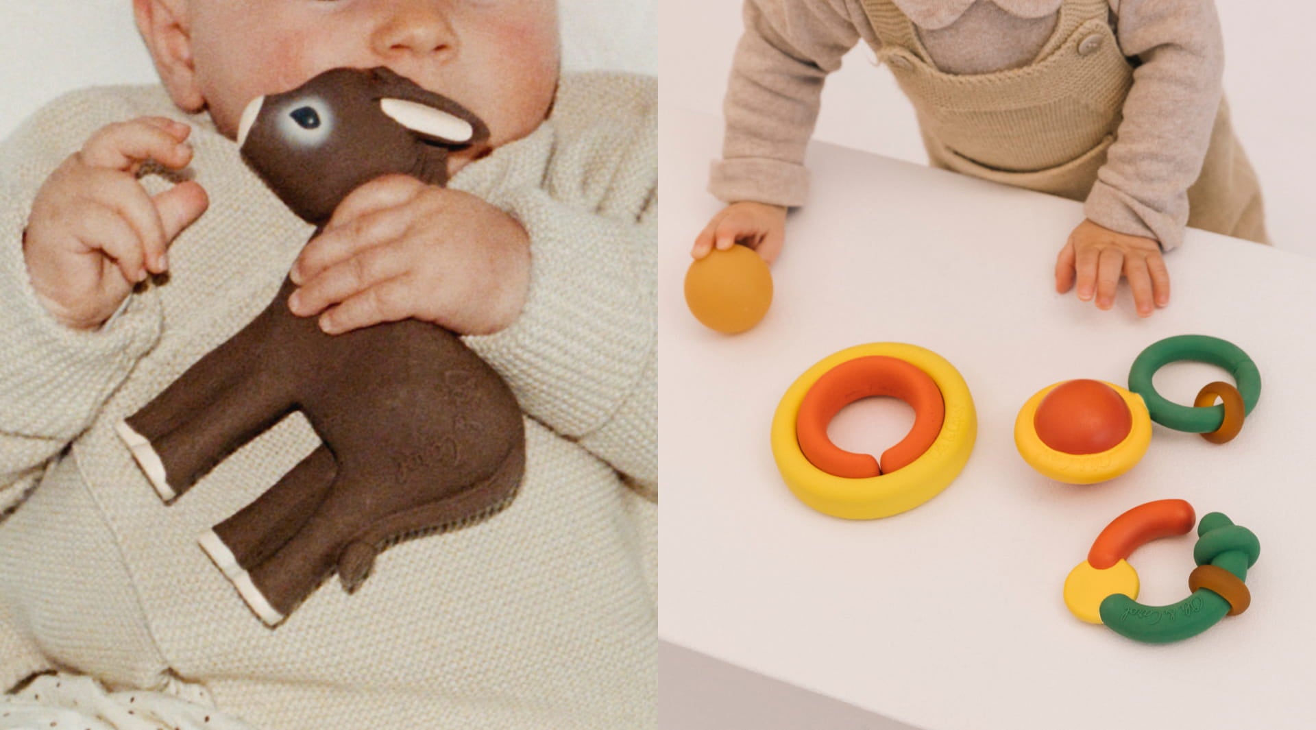 Lemon Mini-Teether Mini Baby Teether | Oli&Carol