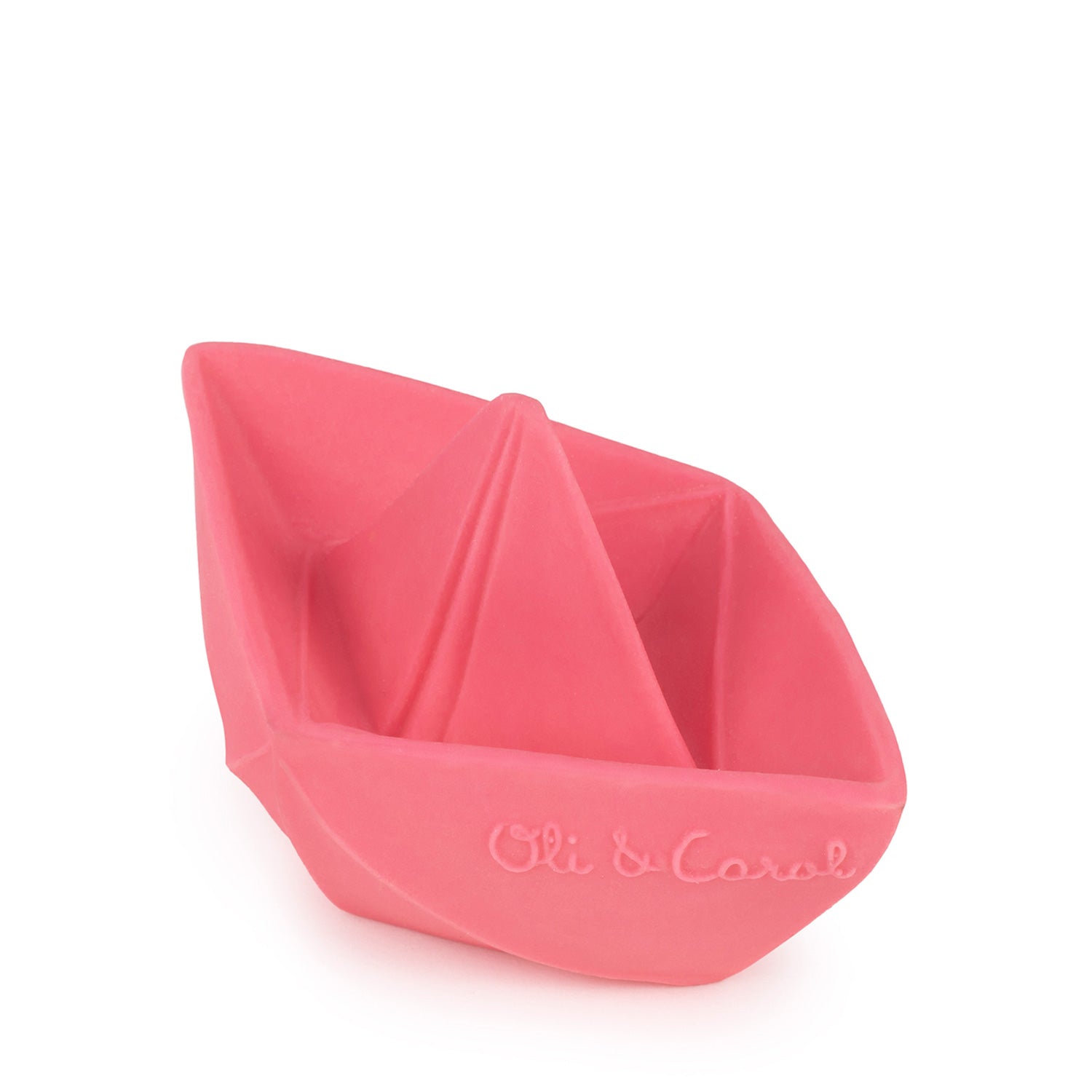 Origami Boat Pink Bath Toy - Oli&Carol