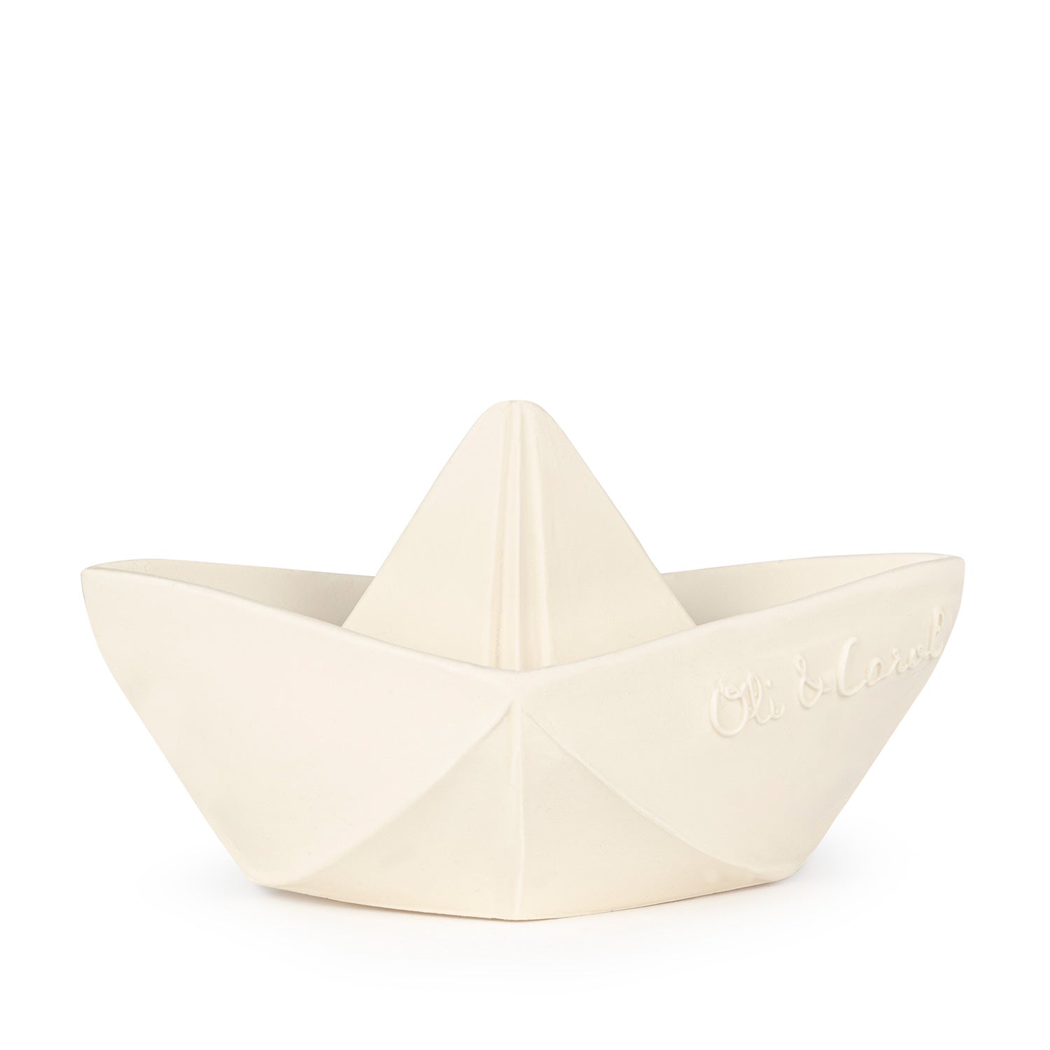 Origami Boat White Bath Toy - Oli&Carol
