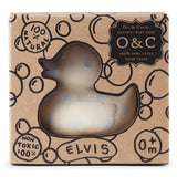 Elvis the Duck Dots Blue Bath Toy - Oli&Carol