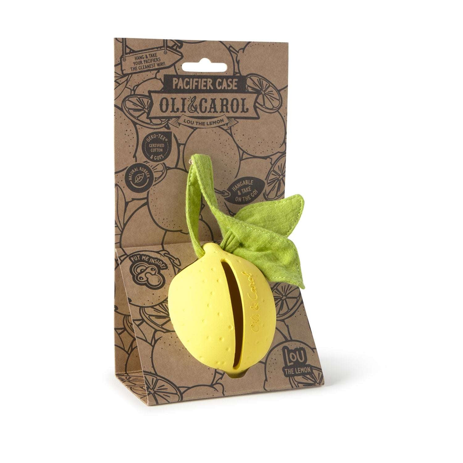 Lou the Lemon Pacifier Case - Oli&Carol