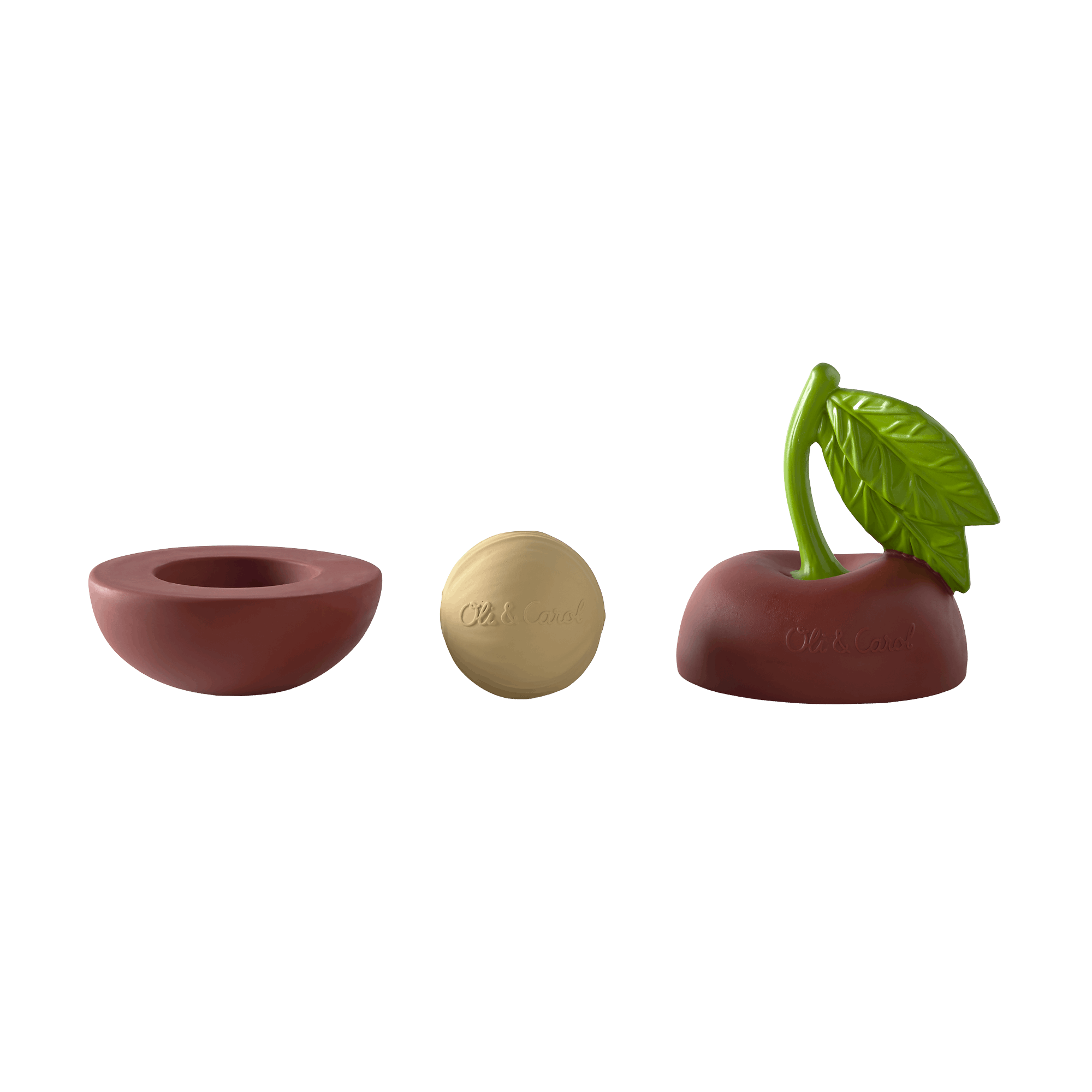 Cherry Stacking Toy & Rattle Ball - Oli&Carol