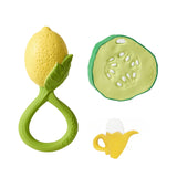 Baby Gift Set Rattle + Teether + Mini Teether