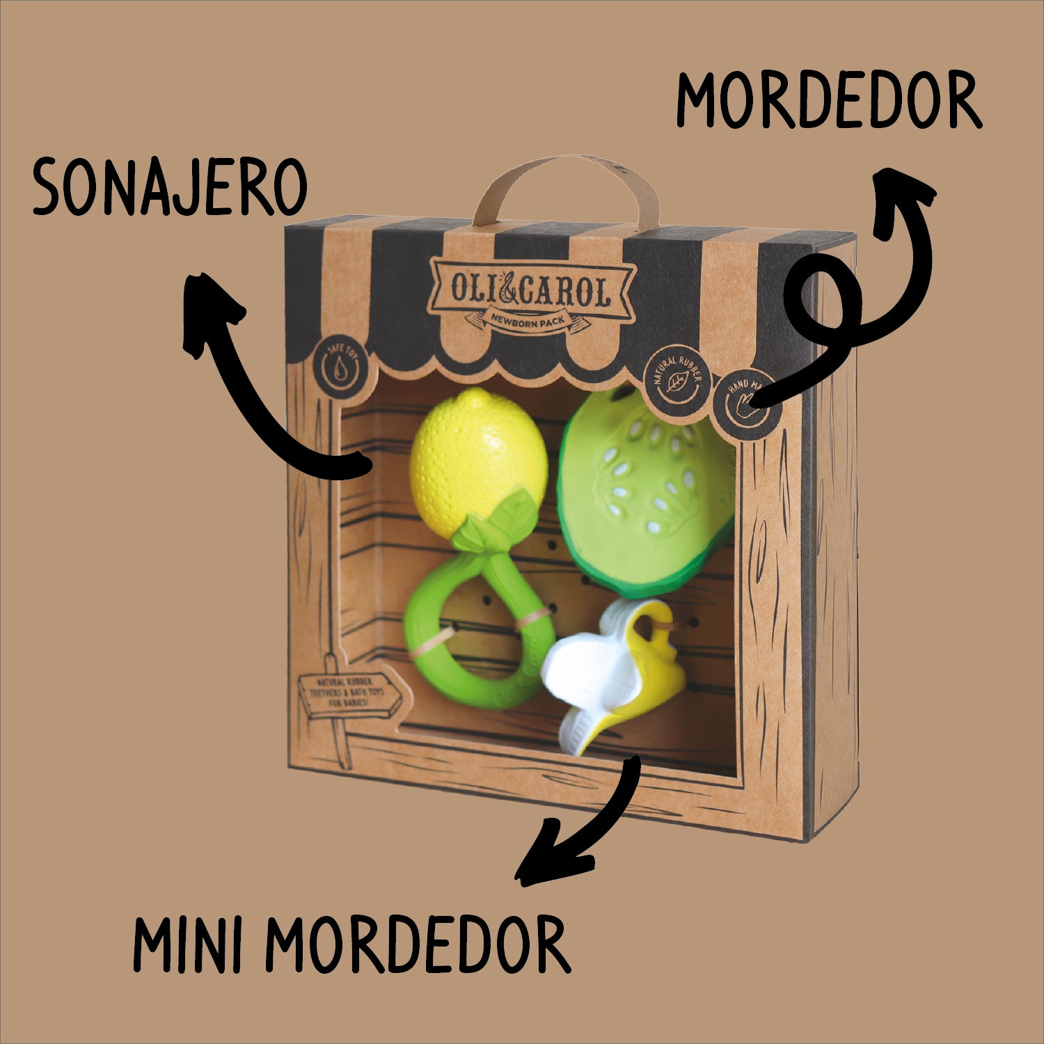 Packs Regalo Bebés Regalos para Bebés Oli&Carol