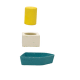 Upcycled Rubber Bath Toy Boat Yellow - Oli&Carol