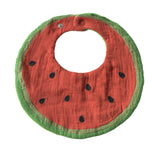 Wally The Watermelon Bavoir