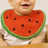 Wally The Watermelon Bavoir