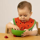 Wally The Watermelon Bavoir