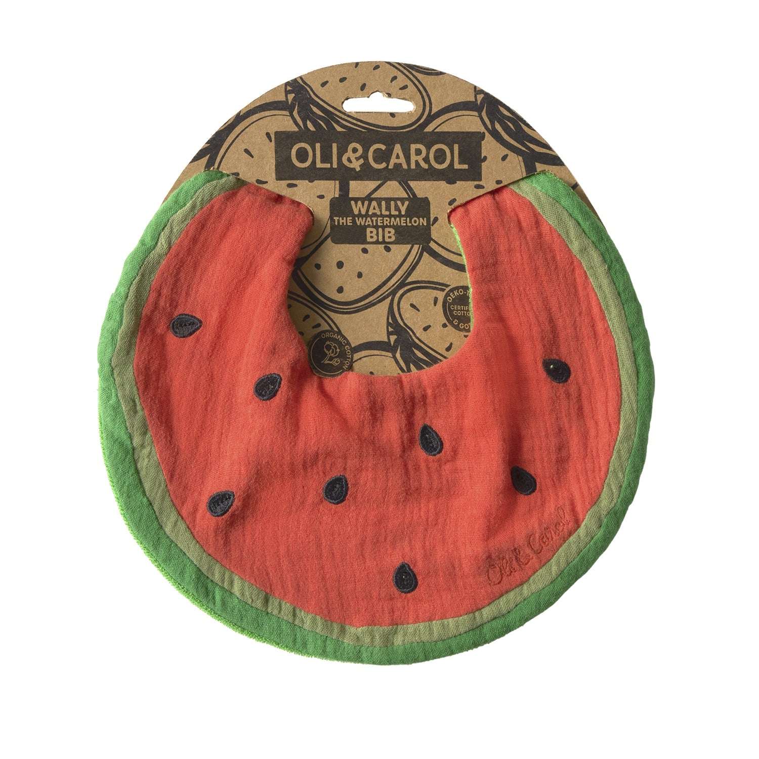 Wally The Watermelon Bib - Oli&Carol